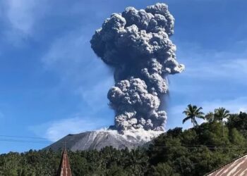 Erupsi Gunung Ibu
