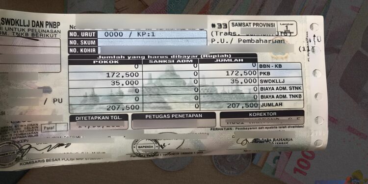 Mulai 5 Januari 2025, Tarif Pajak Kendaraan Turun Berkat Skema Opsen Pajak Daerah