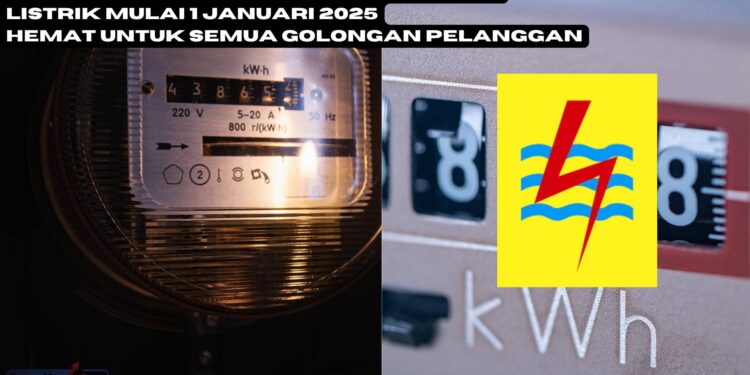 PLN Berikan Diskon 50 Persen Token Listrik Mulai 1 Januari 2025, Hemat untuk Semua Golongan Pelanggan