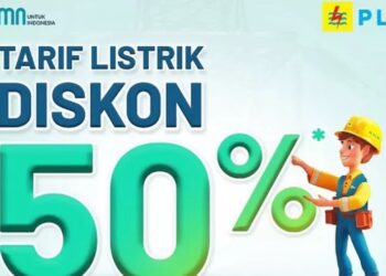 Token Listrik Diskon 50 Persen PLN Mulai Hari Ini