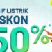 Token Listrik Diskon 50 Persen PLN Mulai Hari Ini