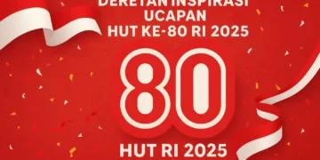 Ucapan HUT ke-80 RI 2025
