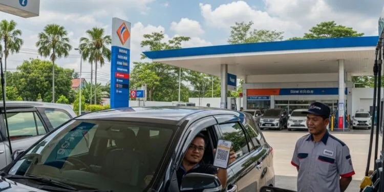 apa itu jatah harian barcode solar kendaraan pribadi