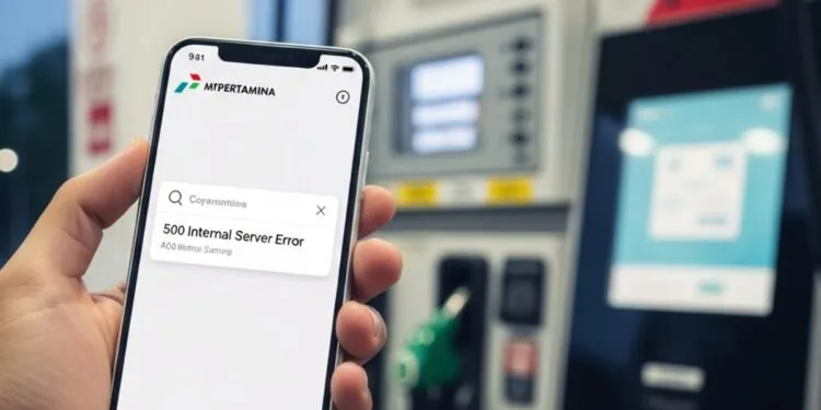 barcode pertalite error kode 500 mypertamina saat scan