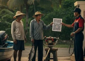 barcode pertalite untuk mesin potong rumput dan nelayan