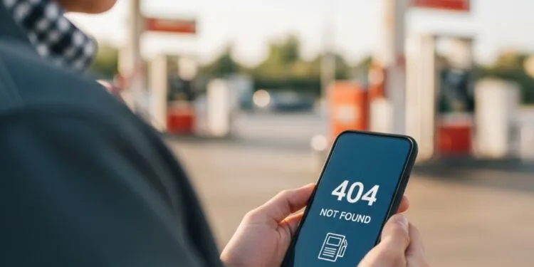 barcode solar error 404 saat login aplikasi