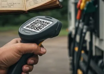 barcode solar vs manual logbook di SPBU pedalaman