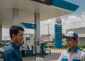 bikin barcode solar di spbu samarinda