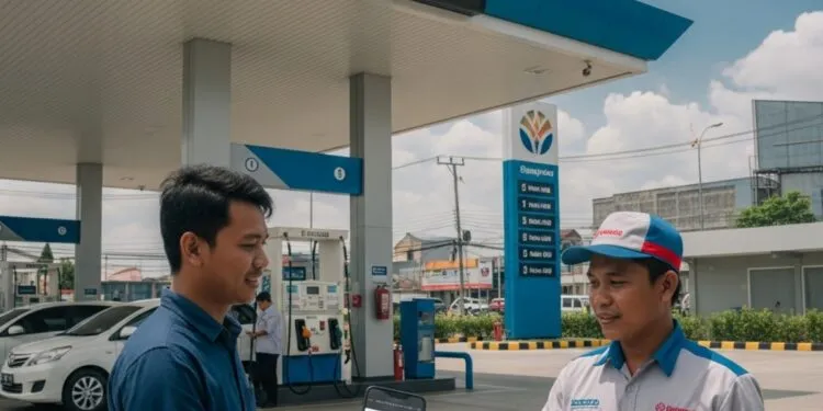 bikin barcode solar di spbu samarinda