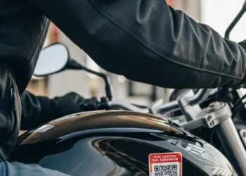 cara cetak barcode pertalite agar tahan air dan panas di motor
