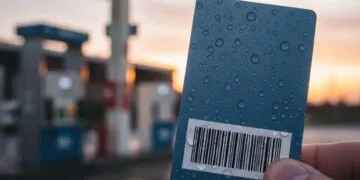 cara cetak kartu barcode solar fisik tahan air