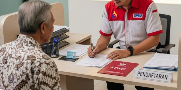 cara daftar barcode pertalite bagi warga tidak punya smartphone