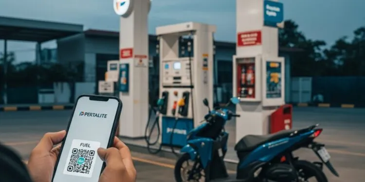 cara daftar barcode pertalite motor 2026 tanpa stnk asli