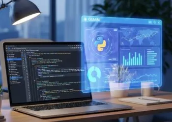 cara gemini ai bantu coding python untuk developer pemula