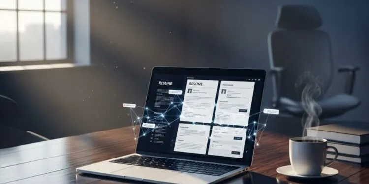 cara gemini ai buat resume cv ats friendly otomatis