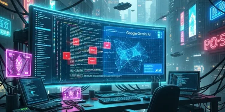 cara gemini ai deteksi bug smart contract solidity