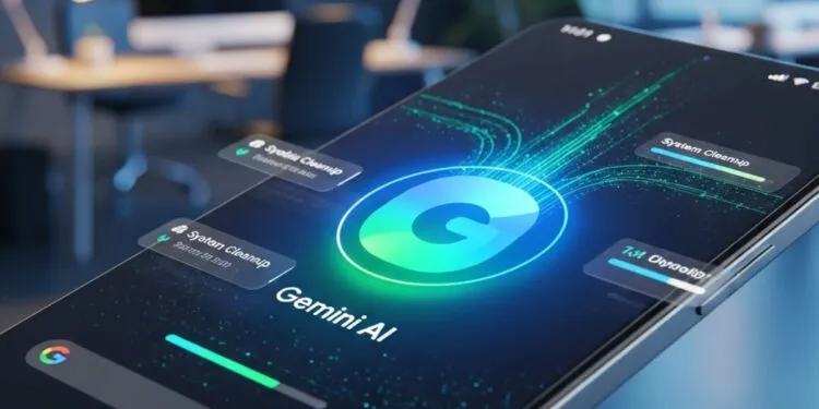 cara gemini ai hapus cache aplikasi android 16