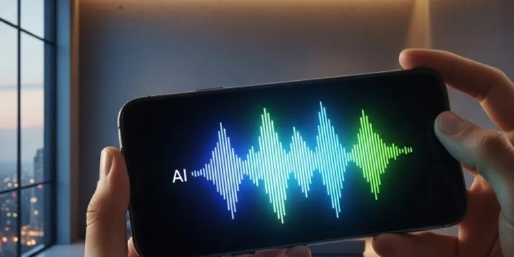 cara gemini ai kalibrasi suara di ios 19