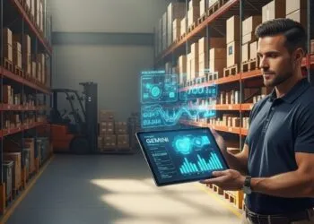 cara gemini ai kelola inventory stok barang umkm