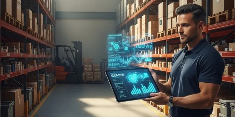 cara gemini ai kelola inventory stok barang umkm