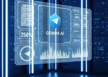 cara gemini ai monitoring server otomatis lewat telegram