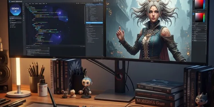 cara gemini ai optimasi prompt untuk lora stable diffusion