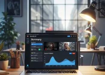 cara gemini ai ringkas video live stream youtube otomatis