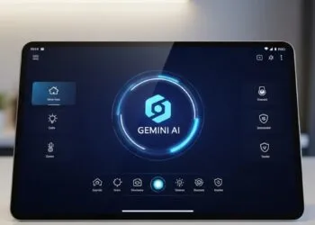cara gemini ai sinkronisasi smart home android tablet