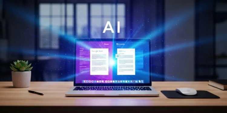 cara integrasi gemini ai ke google docs dibanding fitur copilot microsoft