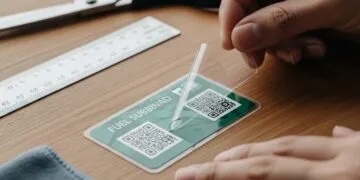 cara laminating barcode pertalite agar tidak rusak