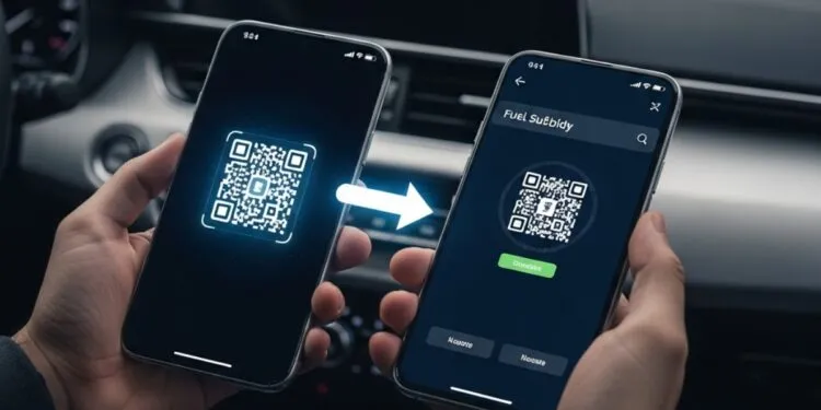 cara memindahkan barcode solar ke hp lain