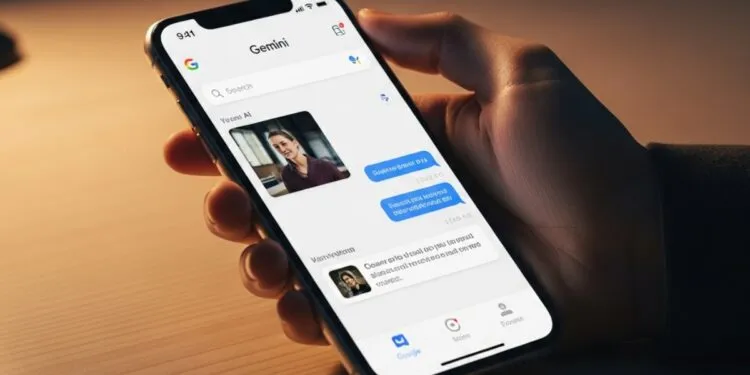 cara menggunakan Gemini AI di iPhone melalui aplikasi Google terbaru