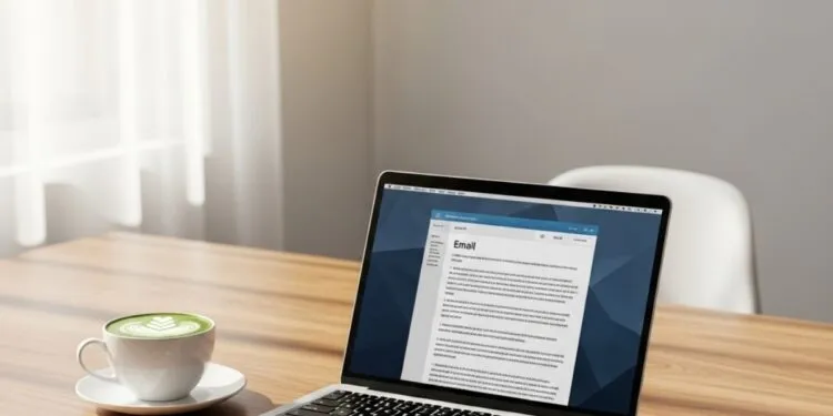 cara menulis email lamaran kerja bahasa inggris pakai gemini ai profesional