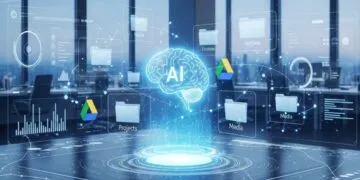 cara menyambungkan gemini ai dengan google drive untuk manajemen file otomatis