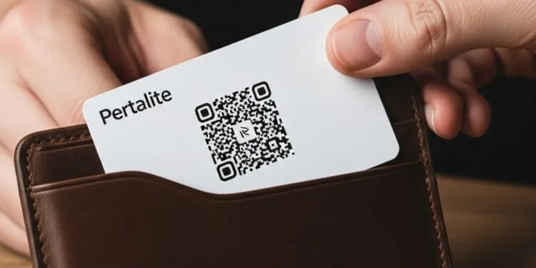 cara print barcode pertalite ukuran kartu sim