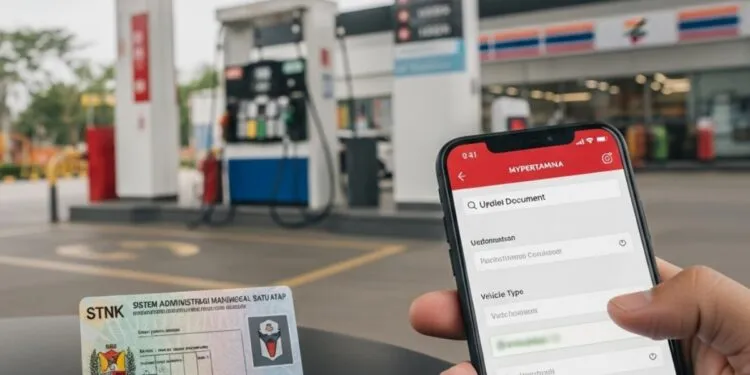 cara update data stnk di barcode pertalite subsidi tepat