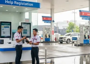 lokasi posko pendaftaran barcode pertalite di jakarta