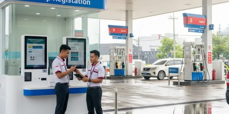 lokasi posko pendaftaran barcode pertalite di jakarta