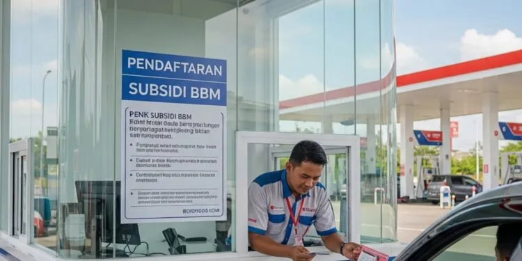 lokasi posko pendaftaran barcode pertalite offline