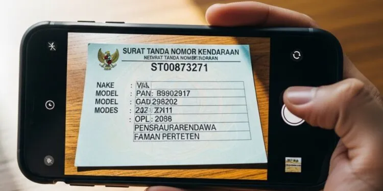 pendaftaran barcode pertalite gagal foto stnk blur