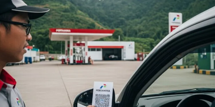 pengalaman pakai qr code pertalite di spbu pelosok