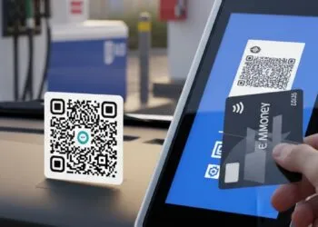 perbandingan barcode pertalite vs kartu e-money bbm