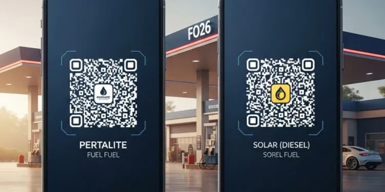 perbandingan barcode pertalite vs subsidi tepat solar