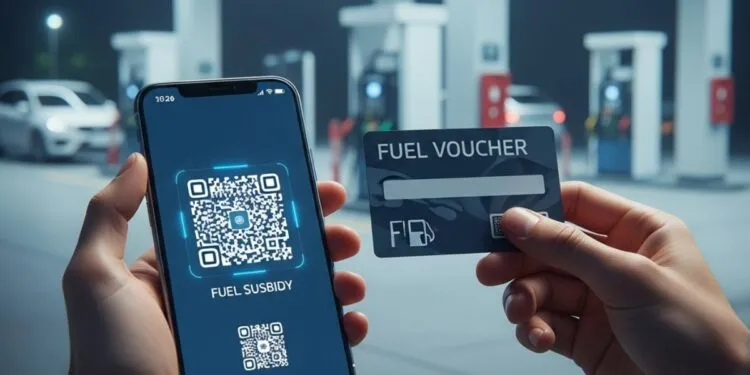 perbandingan barcode pertalite vs voucher bbm