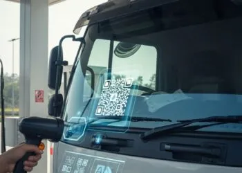 perbandingan kecepatan transaksi barcode solar di Tol Trans Jawa