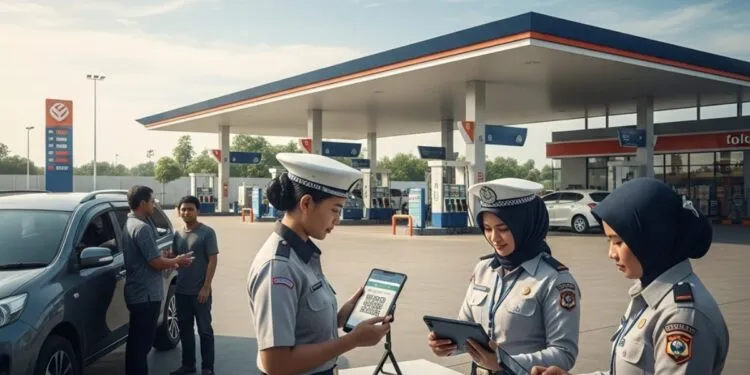 posko mypertamina barcode solar serang
