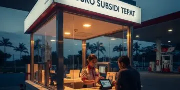 posko pendaftaran barcode solar banyuwangi