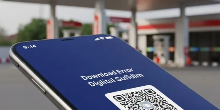 qr code pertalite tidak bisa di download pdf