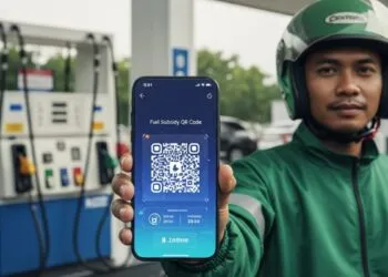 review integrasi barcode pertalite dengan aplikasi ojol