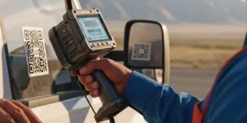 review scanner barcode solar di SPBU remote area